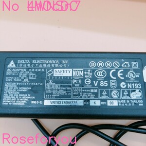 【DELTA】ACアダプタ ★ADP-75FB A★ 19V-3.95A 75W 5個　中古 A00030 純正 互換 ノートPC 外径5.5：内径2.5 A00030hJje 