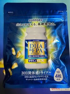 サントリーdha&epa+セサミンex 健康食品　新品　未開封　120粒　入り　