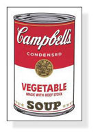 Campbell Soup I Vegetable 1968