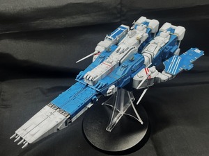 ハセガワ　完成品　1/4000　TV版　SDF-1　マクロス要塞艦　　