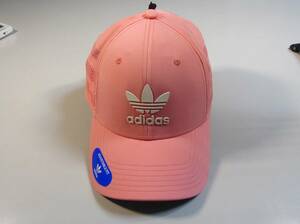 ★アディダス ゴルフ ADIDAS GOLF メンズ ビッグロゴ ベースボール キャップ 帽子 CAP ピンク 未使用