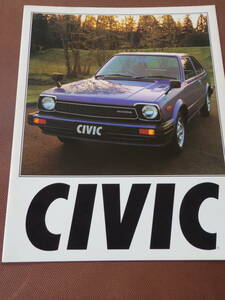 [ каталог ] Honda Civic |CIVIC HONDA| Honda Showa | старый машина |1979 год 