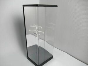 wave製 プラスチックディスプレイケース ウェーブＴケース・ドールケース 148/128×100×317ｍｍ 2001 中古品 フィギュア 鏡 ミラー