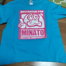 ザデストロイヤーＴシャツｓサイズサイン入り、全日本プロレス_画像1