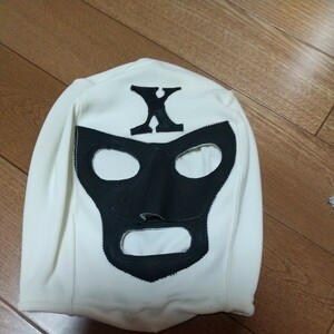 ザデストロイヤーの分身ドクターＸの試合用マスク、全日本プロレス、マスカラス ドクターX