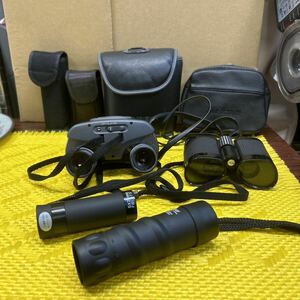 Nikon 7×21 7.1° Raymay RXM-630 10×25mm 94m/1000m 5×20mm NASHICA binoculars monocle 4 piece MINOLTA compact AF8 8×23 6.6°