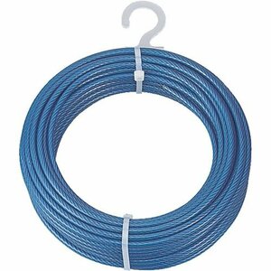  new goods TRUSCO CWP-3S20 mmX20m 5 Φ3 PVC coating type plating attaching wire rope Trusco 116