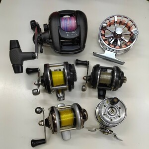 ★ 画像の リール　いろいろ まとめてセット　１円スタート　ダイワ　Daiwa　など　まとめ売り　釣具　ベイトリール ??　fishing reels