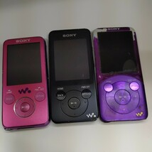 ★ SONY　WALKMAN　いろいろ まとめて5個セット　１円スタート　デジタルメディアプレーヤー　ソニー　ウォークマン　まとめ売り　_画像4