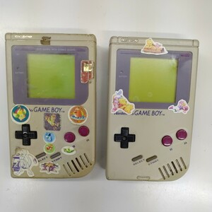 ★ ゲームボーイ 本体　２個セット　ジャンク出品　１円スタート　Nintendo　GAME BOY　まとめ売り　任天堂　ニンテンドー　レトロ