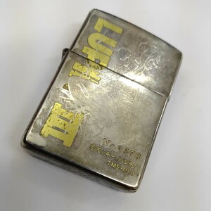 ★ LUPIN Ⅲ　No.9878　と刻印された　ジッポライター　ジャンク出品　１円スタート　ZIPPO　ジッポ　ライター　oil lighter　ルパン三世