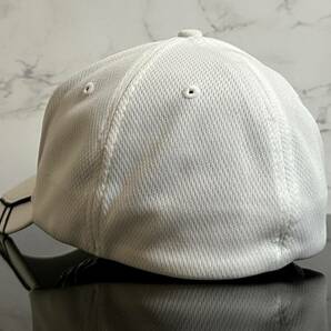 【未使用品】346KE★PING ピン ゴルフキャップ 帽子 CAP 上品で高級感のあるホワイトの伸縮素材♪《伸縮前57㎝-61㎝位迄》渋野日向子の画像6