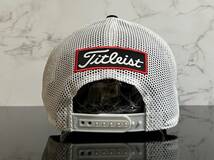 【未使用品】64C★Titleist タイトリスト ゴルフ メッシュ キャップ 帽子 高級感のあるデザインにシリーズロゴとFJロゴ♪《FREEサイズ》_画像7