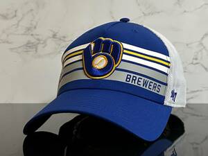 【未使用品】331TC★’47BRAND ’47ブランド×MLB ミルウォーキー・ブルワーズ Milwaukee Brewers コラボ キャップ 帽子 CAP《FREEサイズ》