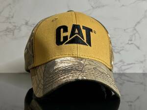 【未使用品】156K★Caterpillar CAT キャタピラーキャップ CAP 帽子 DRI・DUCK製のコットン素材にREALTREE製ウット系迷彩柄《FREEサイズ》