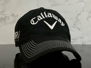 [ не использовался товар ]64A сверху товар *Callaway Golf Callaway Golf колпак шляпа CAP сверху товар . ощущение роскоши. есть черный . серии Logo {FREE размер }
