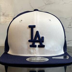 【未使用品】62C★NEW ERA ニューエラ 9FIFTY×MLB ロサンゼルス・ドジャース Los Angeles Dodgers コラボ フラットキャップ《FREEサイズ》の画像2