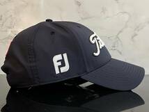 【未使用品】363KB★Titleist タイトリスト ゴルフ キャップ 帽子 CAP 上品で高級感のあるネイビーにシリーズロゴとFJロゴ♪《FREEサイズ》_画像4