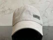 【未使用品】353KA 上品★BARBOUR バーブァー キャップ 帽子 CAP ファンにも嬉しい上品で高級感のあるグレーにブラックロゴ《FREEサイズ》_画像2