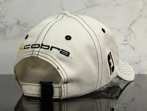 【未使用品】451SC★Cobra コブラ キャップ 帽子 CAP 限定1個！高級感のあるホワイトにFJ フットジョイロゴとシリーズロゴ《FREEサイズ》_画像5