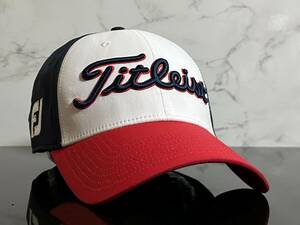 【未使用品】57B★Titleist タイトリスト ゴルフ キャップ 帽子 CAP 希少でお洒落なカラーリングにシリーズロゴとFJロゴ《FREEサイズ》