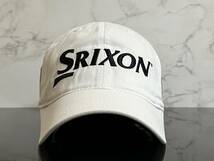【未使用品】348KC★SRIXON スリクソン ゴルフキャップ 帽子CAP 上品で高級感のあるホワイトにZーSTARシリーズロゴ《FREEサイズ》松山英樹_画像2