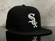 【未使用品】18C 訳あり★NEW ERAニューエラ 59FIFTY×MLB シカゴ ホワイトソックス Chicago White Sox コラボ 帽子《SIZE 6 3/4・53.9》_画像3