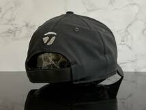 【未使用品】67E 上品★Taylor Made テーラーメイド ゴルフキャップ 帽子 CAP 上品で高級感のあるグレーにホワイト刺繍ロゴ《FREEサイズ》_画像6