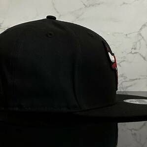 【未使用品】44D★NEW ERA ニューエラ 9FIFTY×NBA シカゴ ブルズ Chicago Bulls コラボ キャップ 帽子 Michael Jordan《M-L FREEサイズ》の画像4