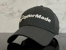 【未使用品】67E 上品★Taylor Made テーラーメイド ゴルフキャップ 帽子 CAP 上品で高級感のあるグレーにホワイト刺繍ロゴ《FREEサイズ》_画像3
