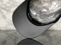 【未使用品】64D★OAKLEY オークリー キャップ 帽子 CAP 上品で高級感のあるネイビーの伸縮素材にグレーロゴ《伸縮前58㎝-61㎝位迄》_画像7