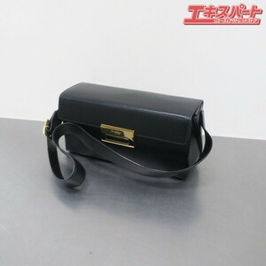 Salvatore Ferragamo Salvatore Ferragamo One Pright Box Bag Back Black AQ-21-8736 Maebashi Store