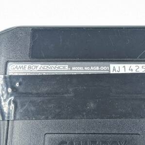 1000円～☆ゲームボーイアドバンス 本体 AGB-001 ブラック GAMEBOY ADVANCE ジャンクの画像7