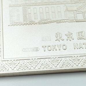 【希少】東京国立博物館創立100年記念 浮世絵芸術メダル 歌麿 純銀 SV1000 約102ｇ☆記念品 金属工芸 美術 ホールマーク コレクションの画像5