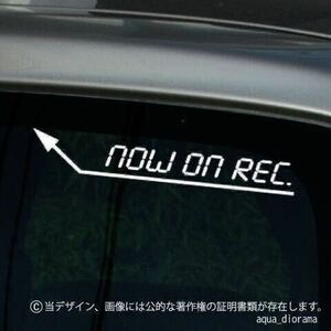 NOW ON REC/ video recording middle sticker :seg Arrow left on WH karin motor /do RaRe ko