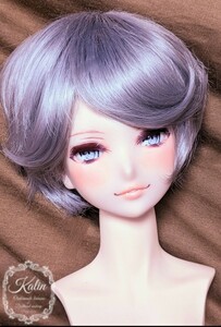 *花凛*DDH-26レジン盛りセミホワイト肌ドリームチョイス限定ヘッド　カスタムヘッド+ディーラー様製アイ　ドルフィードリーム　ボークス