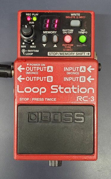 BOSS RC-3 ループステーション 通電確認済
