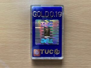  original gold in goto0.1g 1 piece in the case 24k Gold genuine article 