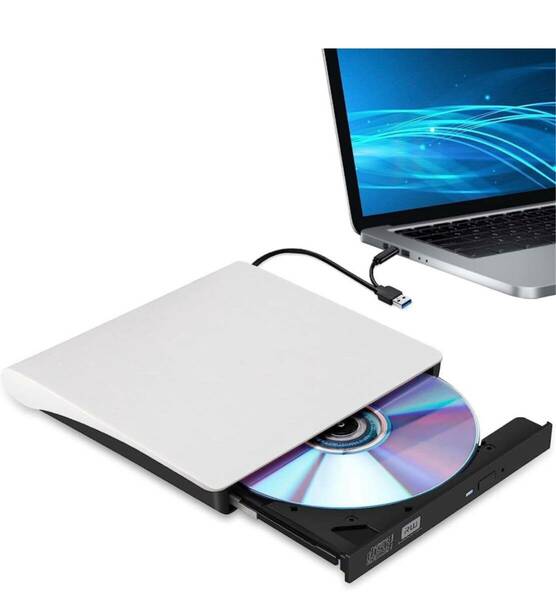 外付け DVDドライブ USB 3.0 type-c 外付CD・DVDドライブ CD/DVDプレーヤー 外付け光学ドライブ PC外付けドライブ ポータブルドライブ