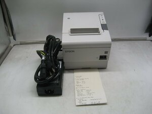 エプソン／EPSON◎TM-T88VI MODEL M338A◎レシートプリンター◎USB/LAN◎紙幅80mm K3234