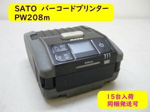 [15 pcs arrival ]* Sato |SATO*Petit lapin( small Lapin )* barcode printer *PW208m*AC adapter * battery lack of * present condition delivery *a1504