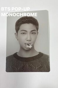BTS POP-UP MONOCHROME ミニフォトカード　２枚　　ナムジュン　RM ①④