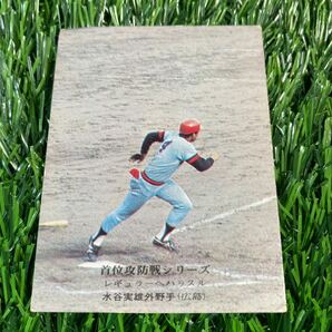 レア 1975年 広島 水谷RC No.876 カルビー プロ野球カード 首位攻防戦シリーズ 広島東洋カープ版 地方限定版 ルーキーカードの画像1