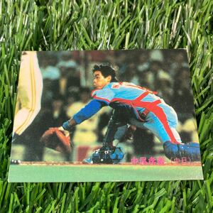 1983年 中日 中尾 No.392 カルビー プロ野球カード