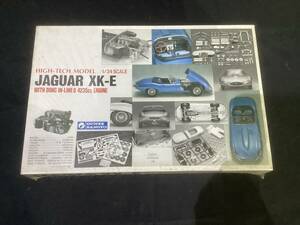 167 グンゼ産業 GUNZE SANGYO ジャガー JAGUAR XK-E 金属製エンジン付 1/24 未組み立て 完全未開封　現状品　