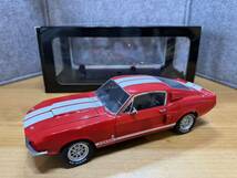 Aa オートアート 1/18 1967 Shelby Mustang GT500 Red AUTOart 希少 絶版 シェルビー マスタング Ford フォード_画像1