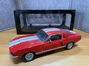 Aa オートアート 1/18 1967 Shelby Mustang GT500 Red AUTOart 希少 絶版 シェルビー マスタング Ford フォード