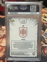 PSA10 2022 Panini Prizm FIFA World Cup Qatar GAVI SSP SP Manga スペイン ケースヒット Case Hit ガビ マンガ_画像2