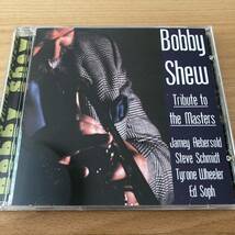 【CD】ボビー・シュー／TRIBUTE TO THE MASTERS_画像1