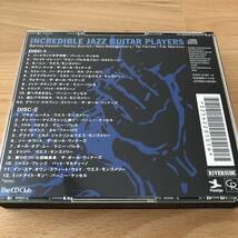 【2CD-BOX】INCREDIBLE JAZZ GUITAR PLAYERS／ジャズ・ギター名演集_画像2